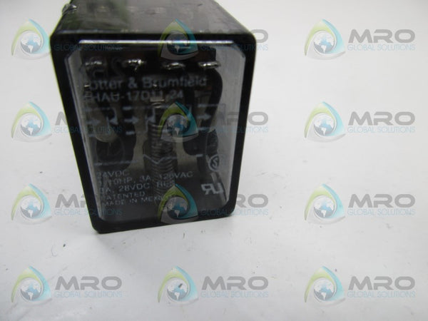 POTTER & BRUMFIELD KHAU-17D1124 RELAY  UNMP
