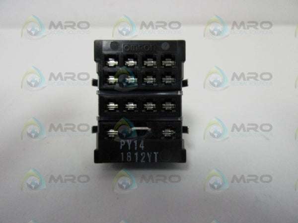 OMRON PY14-1812YT RELAY SOCKET NSNP