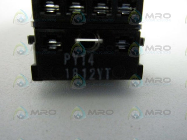 OMRON PY14-1812YT RELAY SOCKET NSNP