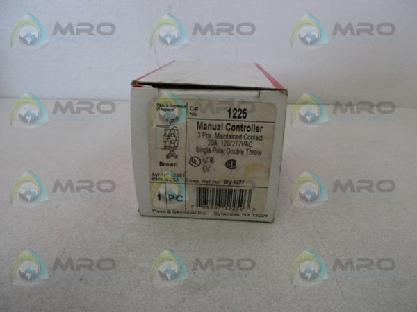 PASS & SEYMOUR 1225 MANUAL CONTROLLER NSMP