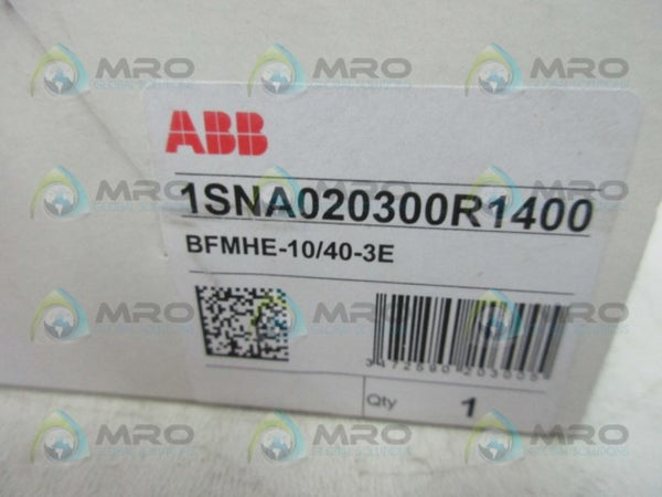 ABB 1SNA020300R1400 TERMINAL BLOCK NSMP