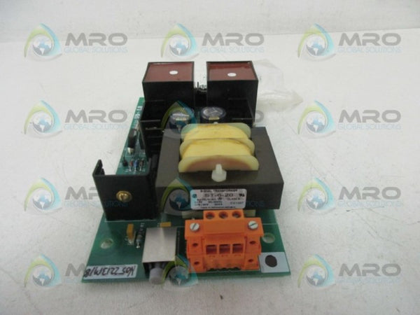 AJAX MAGNETHERMIC 72012A02 U-02-0784-13MK-A SINGLE CHANNEL AMP BOARD  UNMP