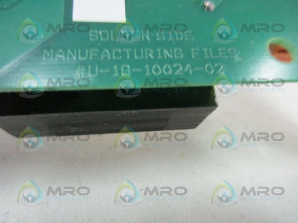 AJAX MAGNETHERMIC 72012A02 U-02-0784-13MK-A SINGLE CHANNEL AMP BOARD  UNMP