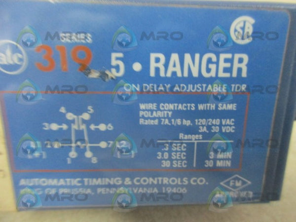 ATC 0319D-016-Q1C TIME DELAY RELAY  NSNP