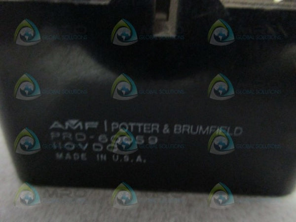 POTTER & BRUMFIELD PRD-60059 POWER RELAY UNMP