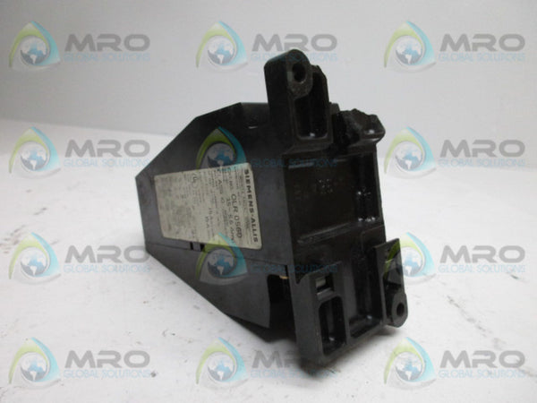 SIEMENS OLR0560 OVERLOAD RELAY 3.5-5.6A (AS PICTURED)  UNMP