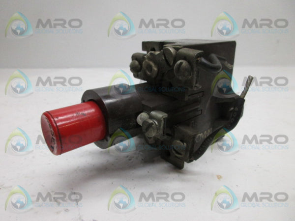 CUTLER HAMMER 10176ED33 OVERLOAD RELAY  UNMP