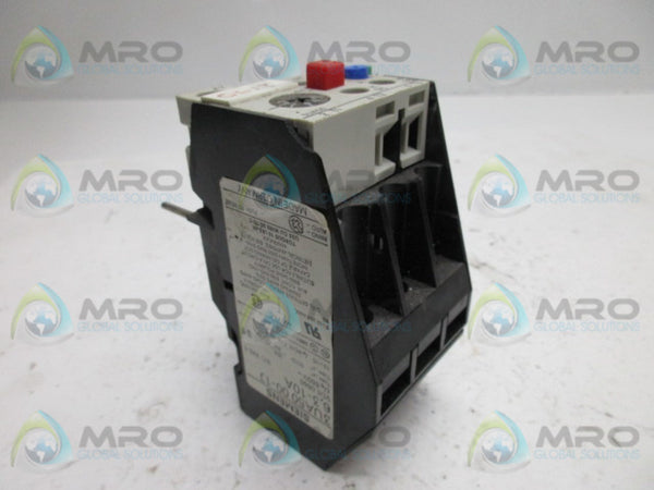 SIEMENS 3UA5000-1J OVERLOAD RELAY 6,3-10A  UNMP