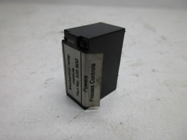 POWERS PROCESS CONTROLS 535-600 RELAY UNMP