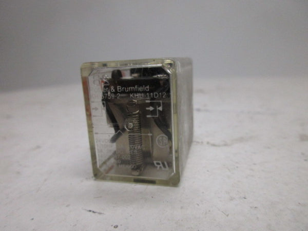 POTTER & BRUMFIELD KH-5759-2 KHU-11D12 RELAY 24VDC UNMP