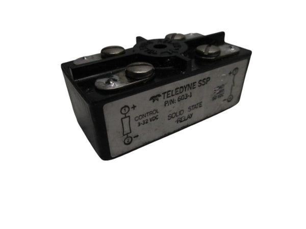 TELEDYNE SSP 603-1 SOLID STATE RELAY UNMP