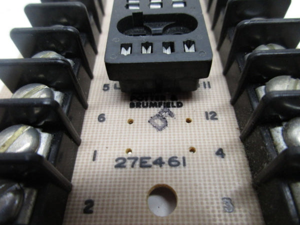 POTTER & BRUMFIELD 27E461 RELAY SOCKET NSNP