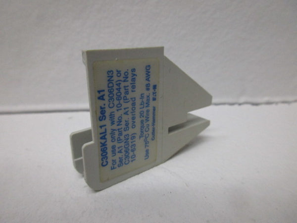 CUTLER HAMMER C306KAL1 SER. A1 OVERLOAD RELAY UNMP `