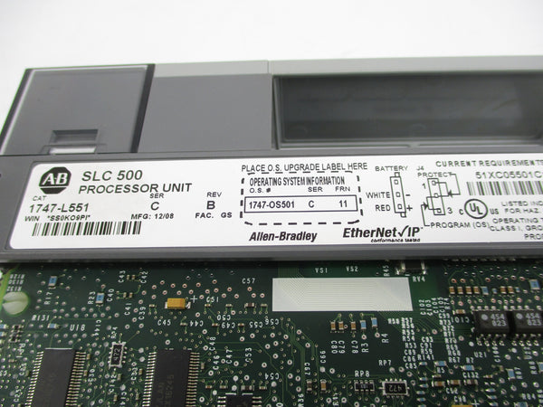 ALLEN BRADLEY 1747-L551 SER. C F/W 11 (NO KEY) NSMP