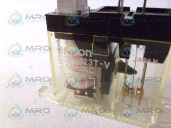OMRON G2R-1123T-V RELAY 200 VAC UNMP