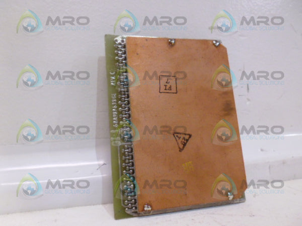 GENERAL ELECTRIC IC3600SRAB1C RELAY DRIVER BOARD UNMP