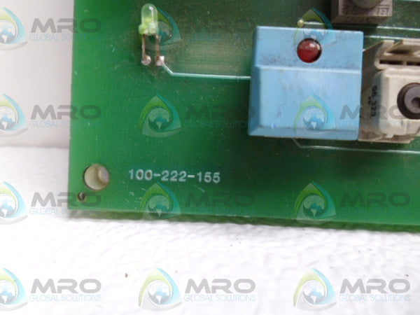 100-222-155 100-222-197 CONTROL BOARD UNMP