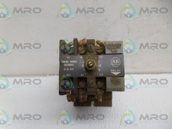 ALLEN BRADLEY 852S-NSB SER. F RELAY UNMP