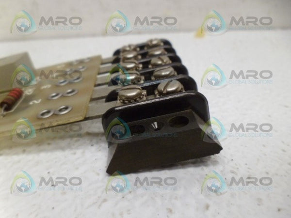 ELECTRO-FLYTE 12M02-00050-00 RELAY SWITCH BOARD UNMP