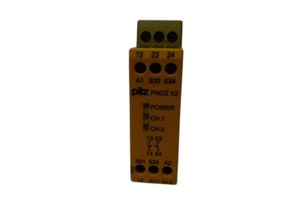 PILZ PNOZX224VAC/DC2n/o 774303 SAFETY RELAY UNMP