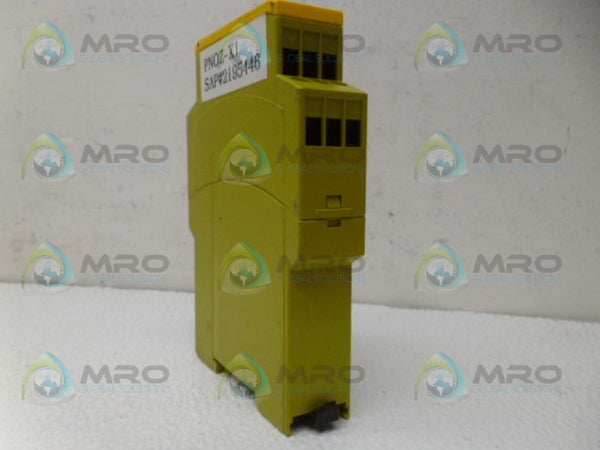 PILZ PNOZX124VAC/DC3n/o1n/c 774300 SAFETY RELAY UNMP