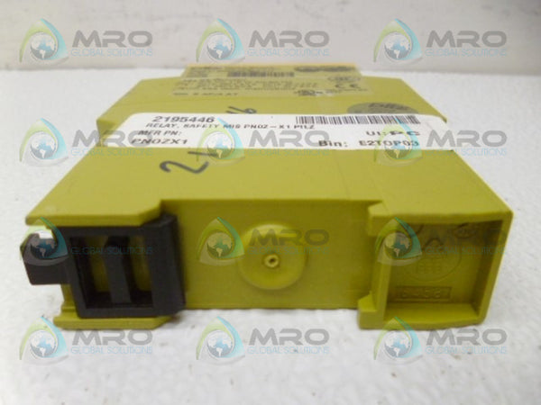 PILZ PNOZX124VAC/DC3n/o1n/c 774300 SAFETY RELAY UNMP