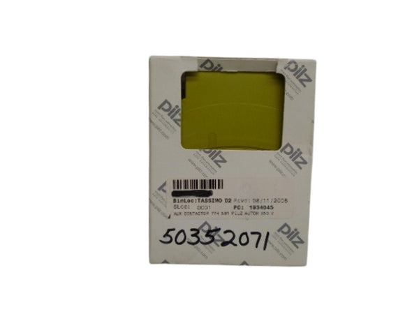 PILZ PZEX4V1/24VDC4N/OFIX SAFETY RELAY (2.5W) NSMP
