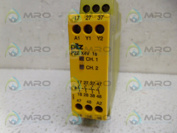 PILZ PZEX4V1/24VDC4N/OFIX SAFETY RELAY (2.5W) NSMP