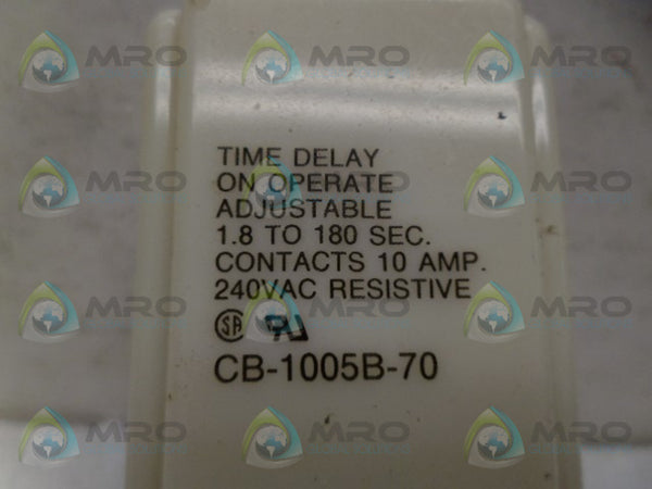 POTTER & BRUMFIELD CB-1005B-70 RELAY UNMP