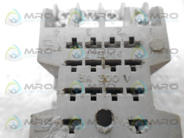 POTTER & BRUMFIELD 27E168 RELAY SOCKET UNMP