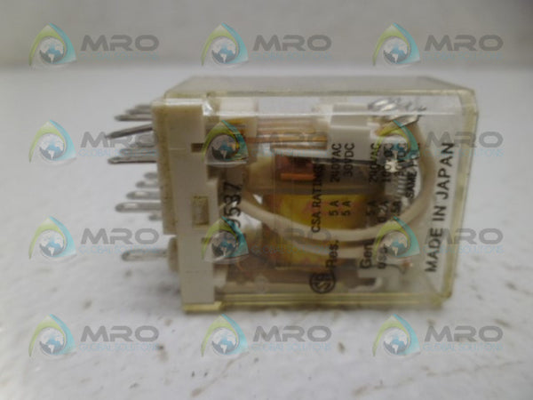 EAGLE SIGNAL 17P4CA12002 RELAY 120VAC UNMP