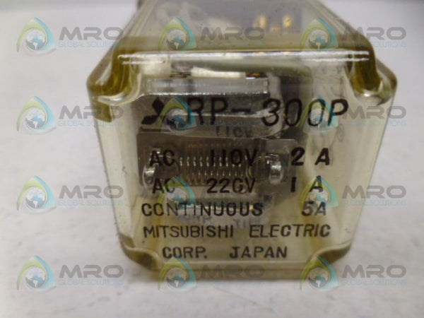 MITSUBISHI RP-300P RELAY 110-220V UNMP