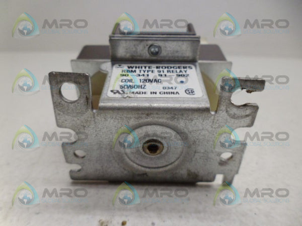 WHITE-RODGERS 90-341 91-902 RELAY UNMP