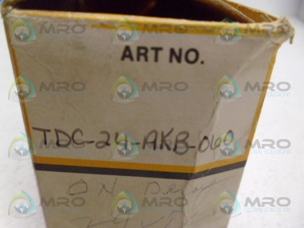 DIVERSIFIED ELECRONICS TDC-24-AKB-060 TIME DELAY RELAY NSMP