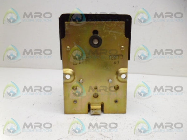 WESTINGHOUSE NH40 CONTROL RELAY 600VOLT  UNMP
