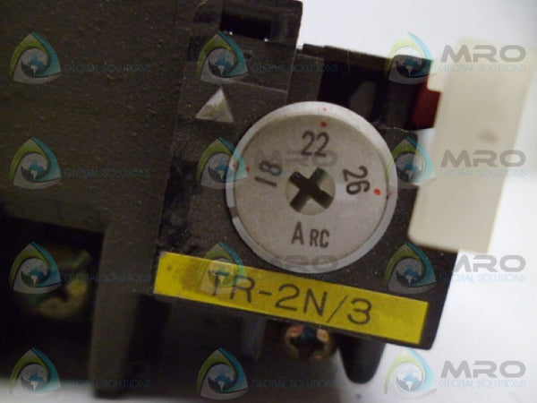 FUJI TR-2N/3 THERMAL OVERLOAD RELAY 18-26A UNMP