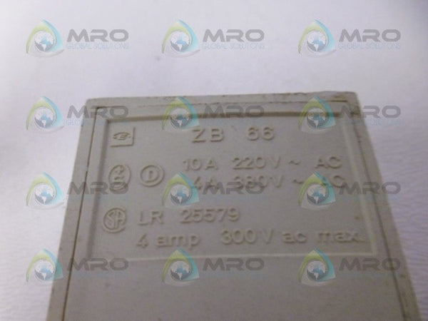 BAUMER ZB-66 RELAY 10A 220V  UNMP