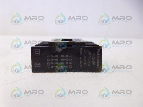 MATSUSHITA HC2-SF RELAY SOCKET NSNP