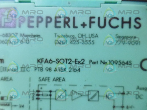 PEPPERL+FUCHS KFA6-SOT2-EX2 TRANSISTOR NSNP