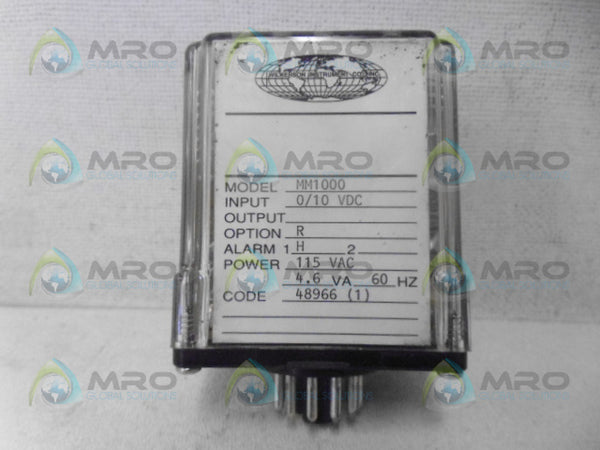 WILKERSON MM1000 MIGHTY MODULE RELAY 10VDC UNMP