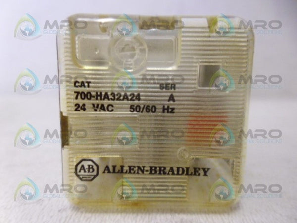 ALLEN BRADLEY 700-HA32A24 SER. A RELAY 24VAC UNMP