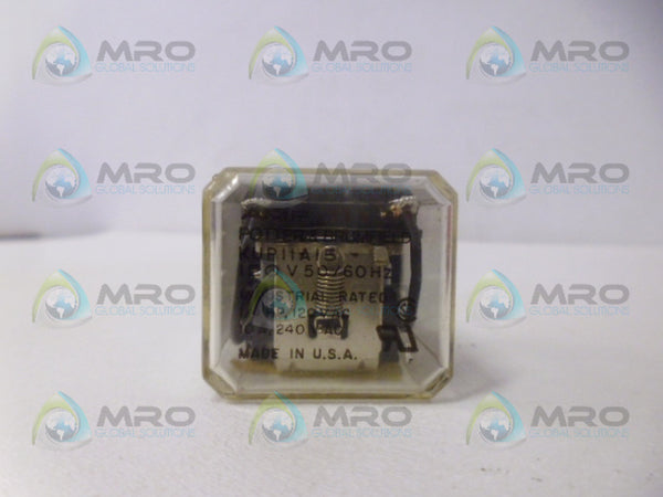 POTTER & BRUMFIELD KUP-11A15-120 RELAY 120V NSNP