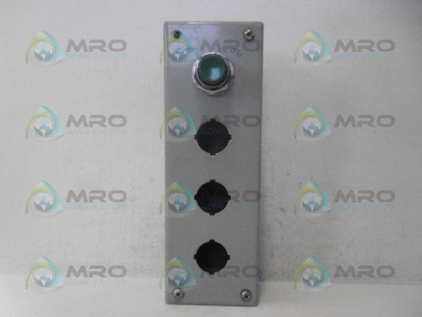 HUBBELL PB-4 PUSHBUTTON ENCLOSURE (AS PICTURED) UNMP