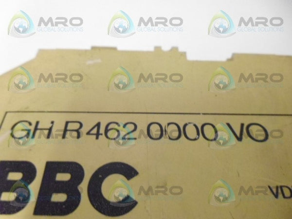 BROWN BOVERI GHR4620000VO TIME DELAY RELAY UNMP