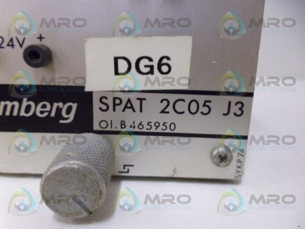 STROMBERG SPAT 2C05 J3 TIMING RELAY UNMP