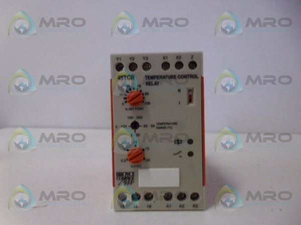 BROYCE 45TCR TEMPERATURE CONTROL RELAY 24/230VAC NSMP