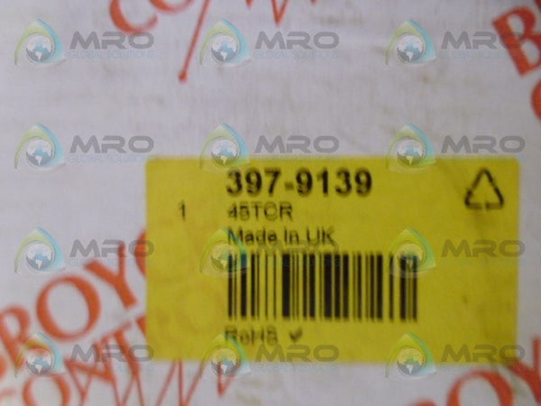 BROYCE 45TCR TEMPERATURE CONTROL RELAY 24/230VAC NSMP