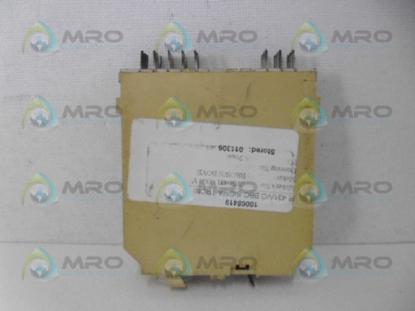 BROWN BOVERI GH R 431 0000 VO RELAY MODULE UNMP