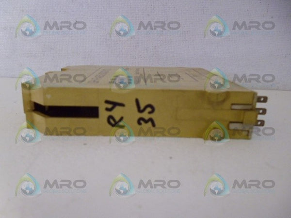 BROWN BOVERI GH R 435 0000 VO RELAY MODULE UNMP