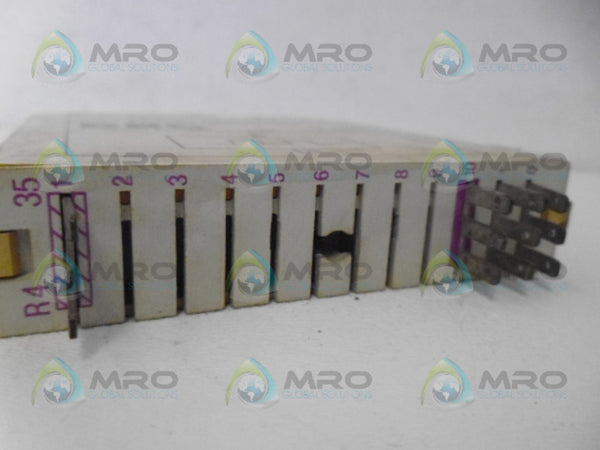 BROWN BOVERI GH R 435 0000 VO RELAY MODULE UNMP